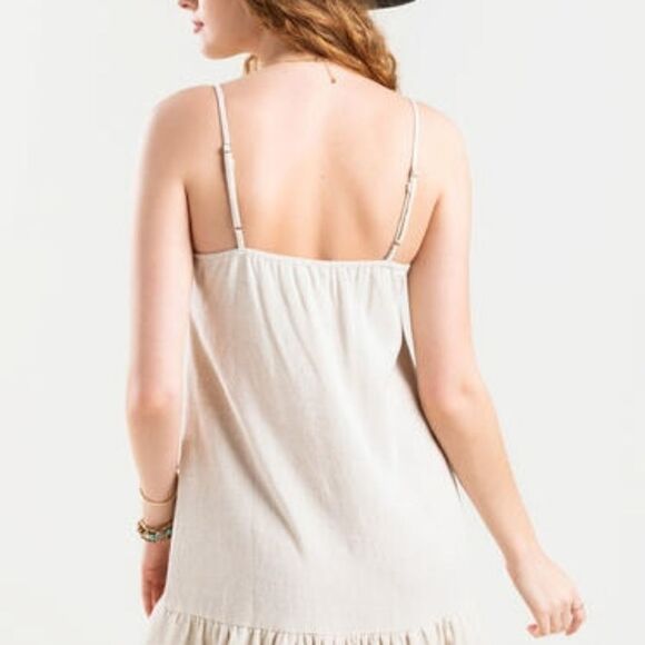 Button front mini dress - Picture 6 of 7